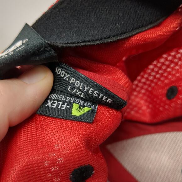 Wicked Six Sun Ridge Canyon Fitted Baseball Cap Red XL Embroidered 6 Panel Pukka - Picture 10 of 10